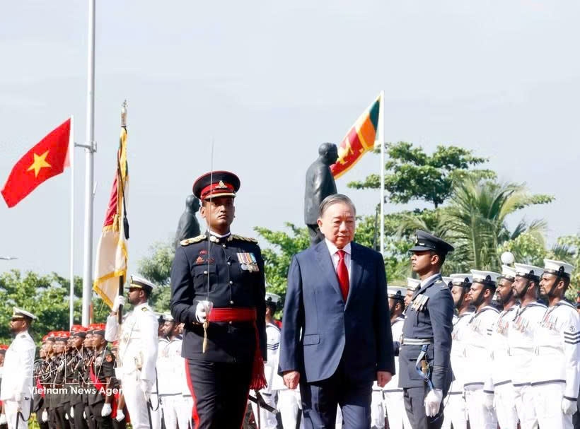 vietnam s top leader concludes successful state visit to sri lanka picture 1