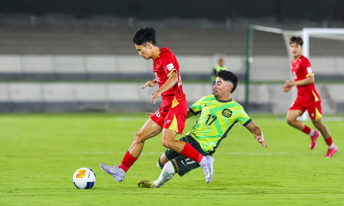 afc u17 asian cup quarter-finals vietnam eliminated after 0-3 loss to australia picture 1