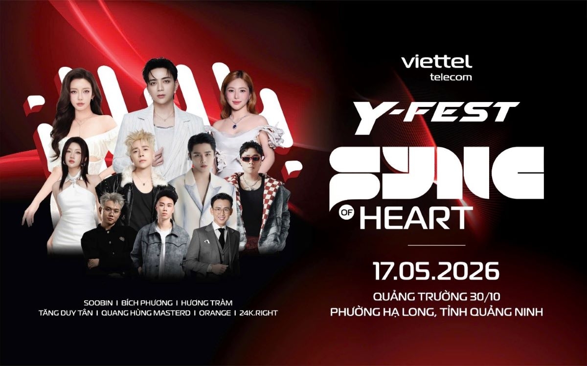 y- fest 2026 quang ninh khi cong nghe va nghe thuat hoa nhip thau cam hinh anh 1
