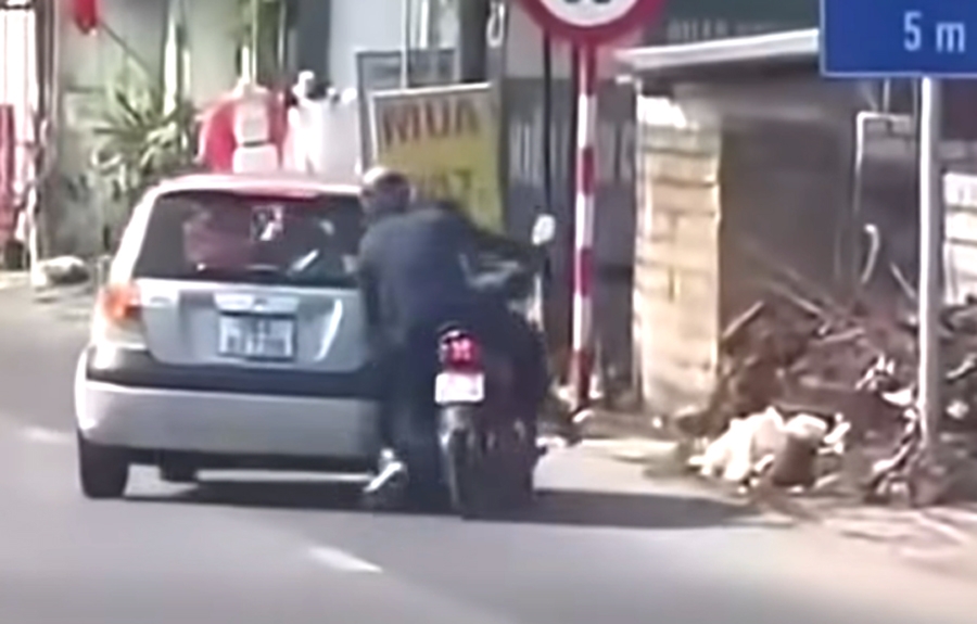 O to chen nga xe may tren quoc lo 1a o thanh hoa tai xe khai do mat tap trung hinh anh 1