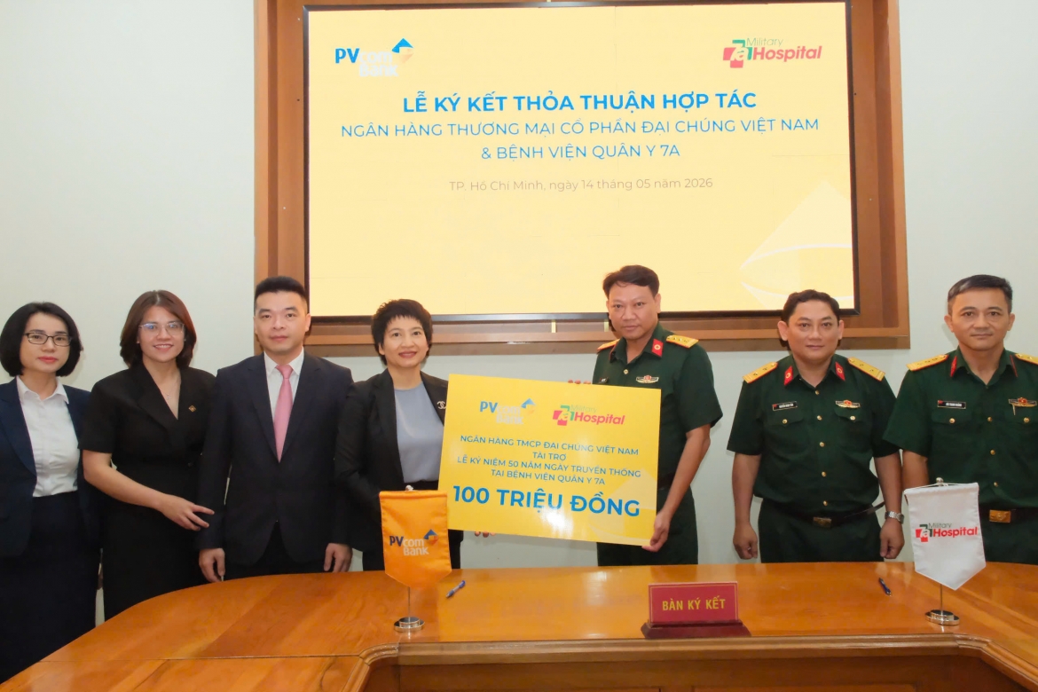 pvcombank hop tac voi benh vien quan y 7a, thuc day chuyen doi so trong y te hinh anh 2