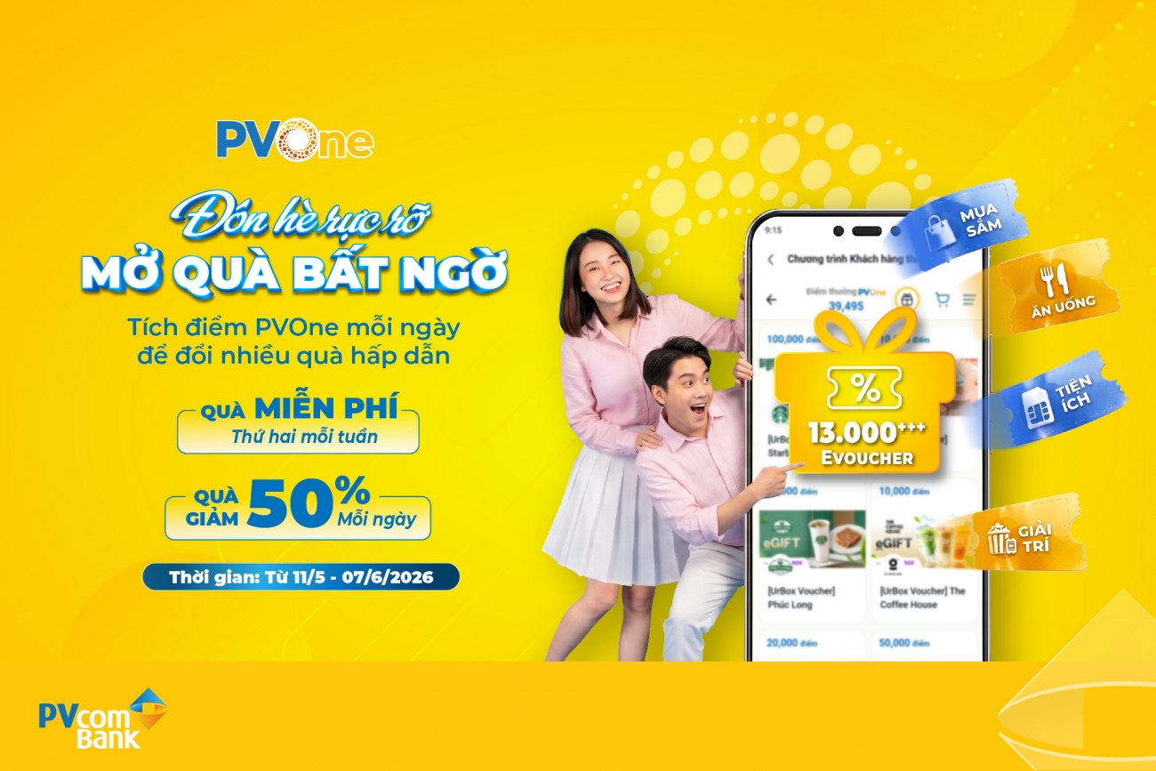 cung pvcombank don he ruc ro voi hon 13.000 qua tang tren he sinh thai pvone hinh anh 1