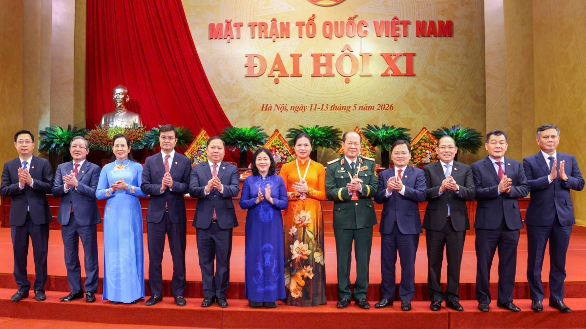 toan canh be mac Dai hoi dai bieu toan quoc mttq viet nam lan thu xi hinh anh 7