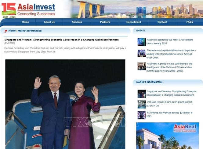 bao singapore danh gia tam quan trong cua hop tac viet nam - singapore hinh anh 1