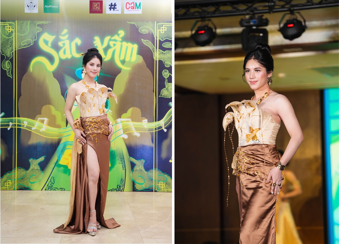 non sac - bo suu tap thoi trang cua 3 ntk tre lay cam hung tu non la va lua nuoc hinh anh 3