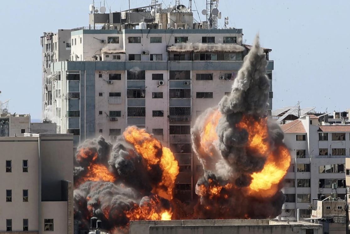 cac cuoc khong kich cua israel khien 4 nguoi thiet mang o gaza hinh anh 1