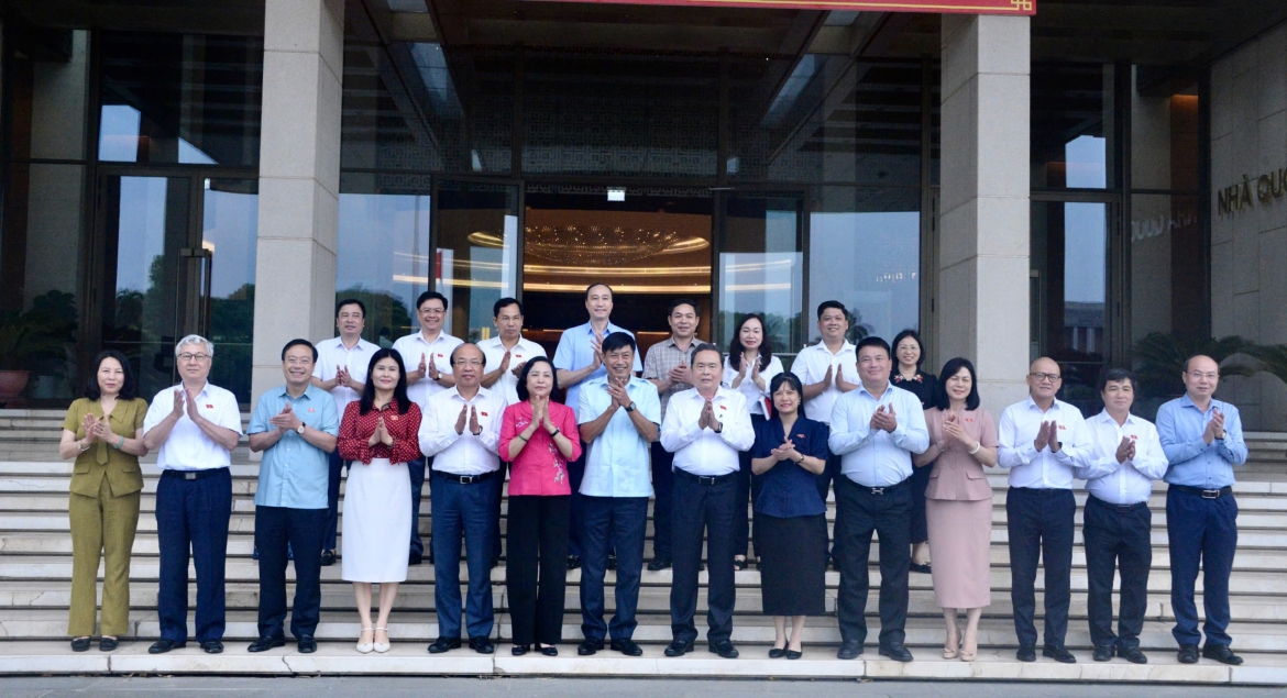 chu tich quoc hoi tran thanh man lam viec voi thuong truc Uy ban cong tac dai bieu hinh anh 6