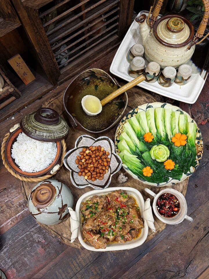 me dam khoe mam com nha, chong cam on nho mang xa hoi nen duoc an ngon hinh anh 10
