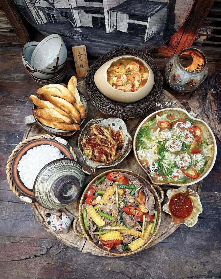 me dam khoe mam com nha, chong cam on nho mang xa hoi nen duoc an ngon hinh anh 6
