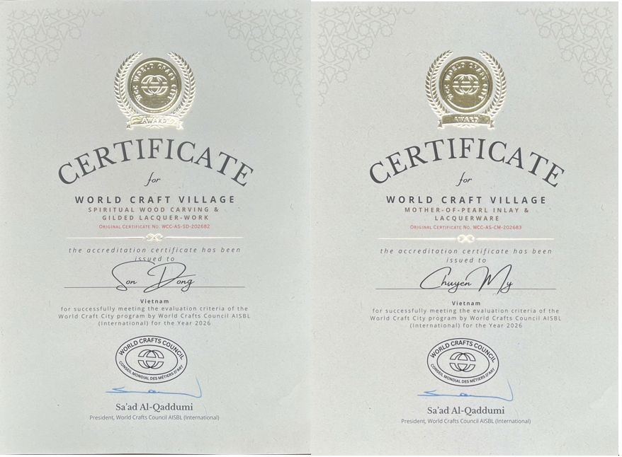 two more hanoi craft villages join world craft cities network picture 1
