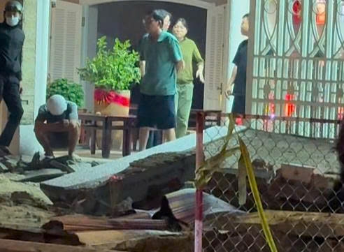 tuong quan ca phe gan cong trinh o Da nang bi sap, 1 cong nhan tu vong hinh anh 1