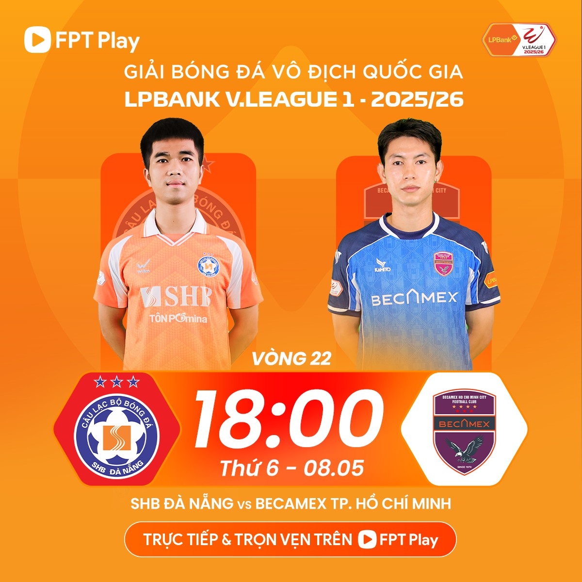 truc tiep Da nang vs clb tp.hcm vong 22 v-league 2025 2026 hinh anh 2