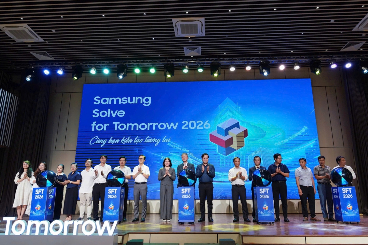 tiep tuc phat dong cuoc thi samsung solve for tomorrow 2026 tai khu vuc mien trung hinh anh 1