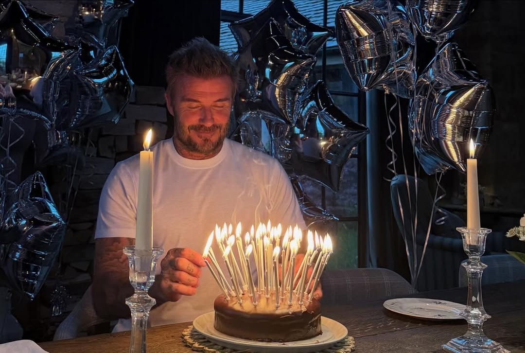 david beckham don sinh nhat am ap, gui loi yeu thuong toi gia dinh tren instagram hinh anh 2