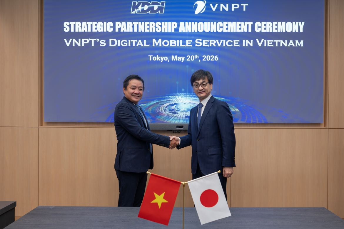 vnpt - kddi hop tac dai han, nang tam dich vu so cho khach hang viet nam hinh anh 2