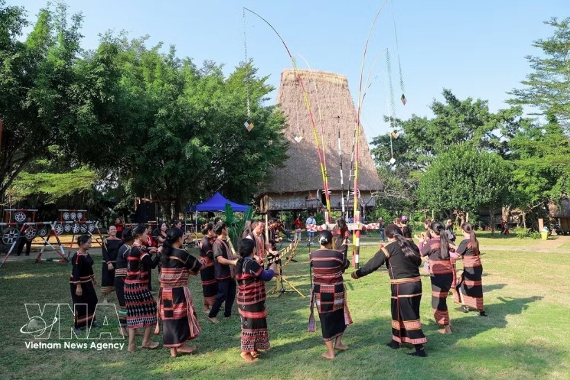 activities at village for ethnic culture honour president ho chi minh picture 1