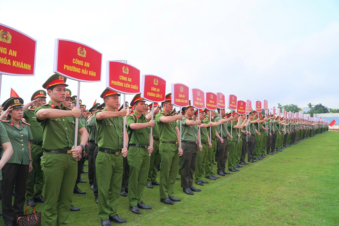 Gần 1600 vận động viên tham gia Hội thao "Khỏe vì An ninh Tổ quốc" tại Đà Nẵng