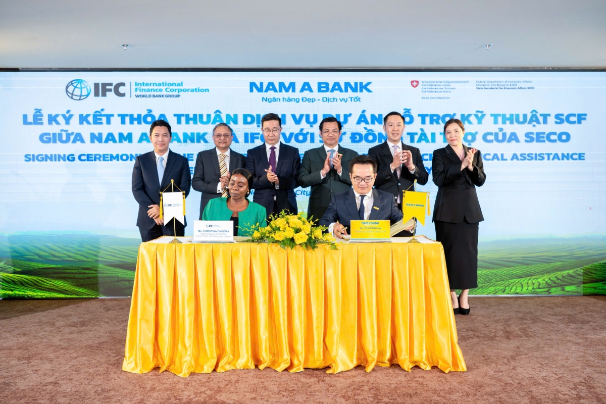 nam a bank va ifc kick off du an ho tro ky thuat tai tro chuoi cung ung hinh anh 1