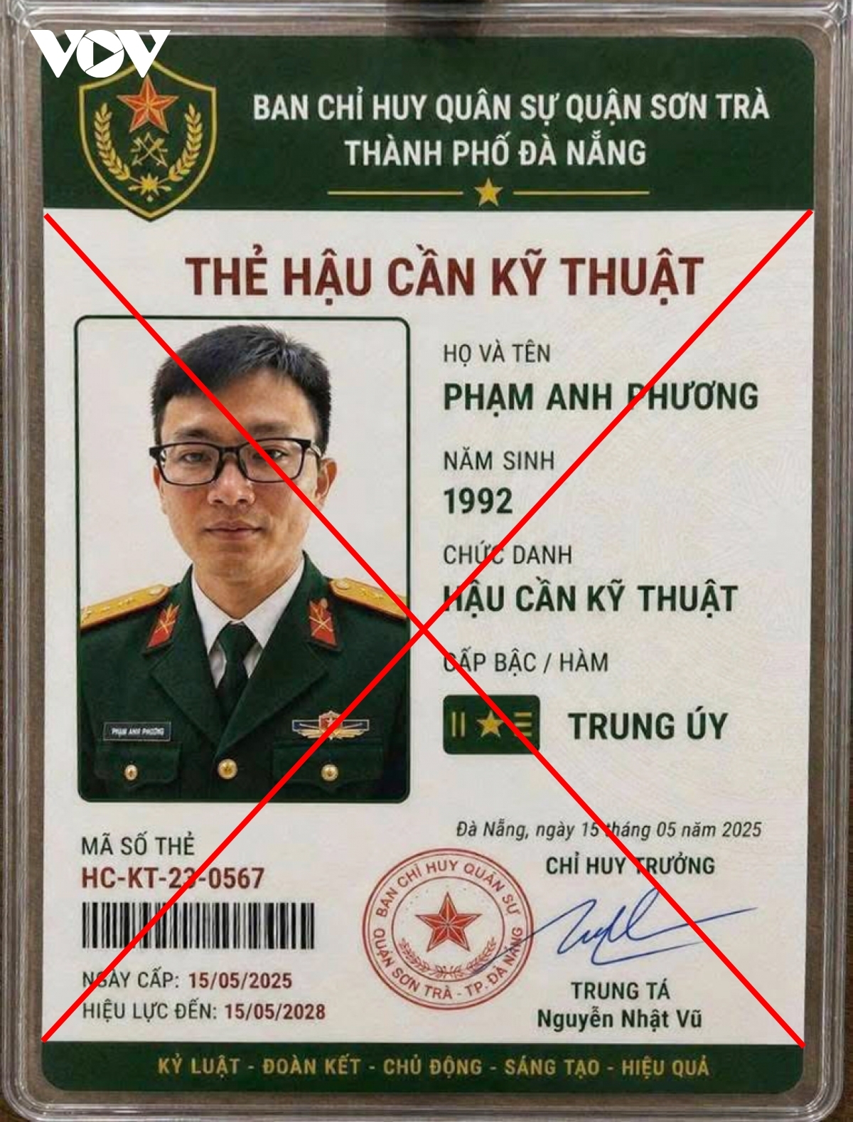 canh bao lua dao, gia mao can bo quan doi va giay to co quan nha nuoc hinh anh 1