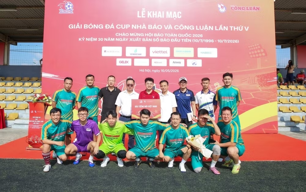 khai mac giai bong da cup nha bao va cong luan lan thu v nam 2026 hinh anh 4