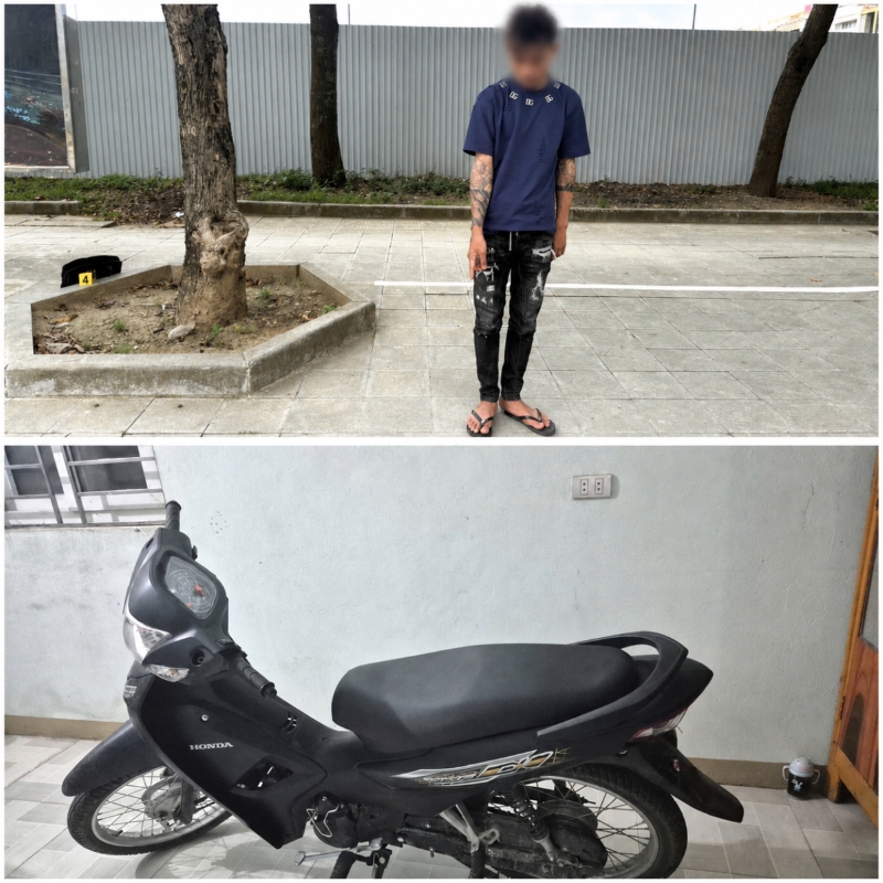 nhom thanh thieu nien tu nghe an ra thanh hoa trom cap xe may hinh anh 2