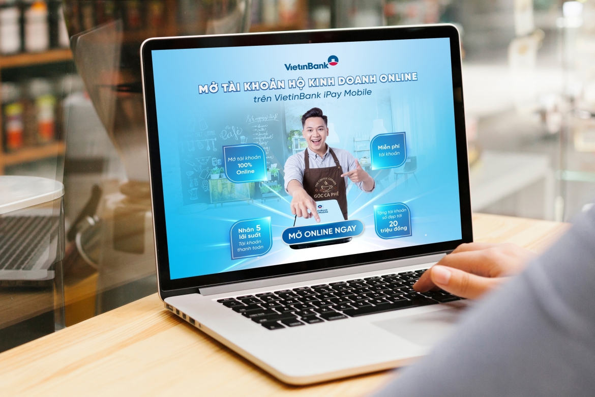 vietinbank trien khai mo tai khoan ho kinh doanh online tren ipay hinh anh 2
