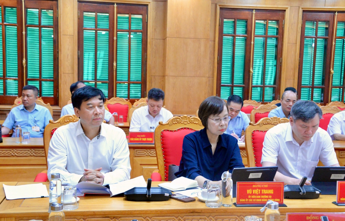 chu tich quoc hoi chu tri hoi nghi kiem tra Dang uy co quan trung uong hinh anh 3