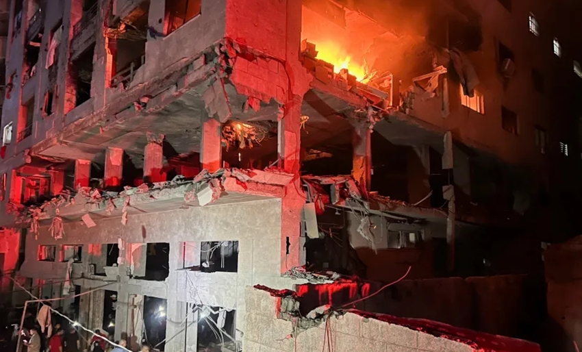 israel khong kich gaza, nham vao thu linh quan su cap cao nhat cua hamas hinh anh 1