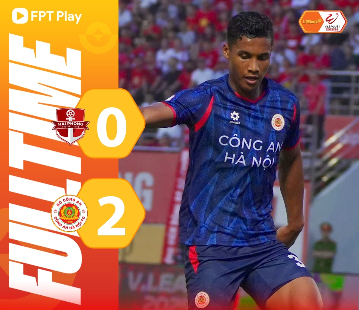 ket qua vong 21 v-league cahn thang de hai phong, thanh hoa hoa kich tinh hinh anh 1