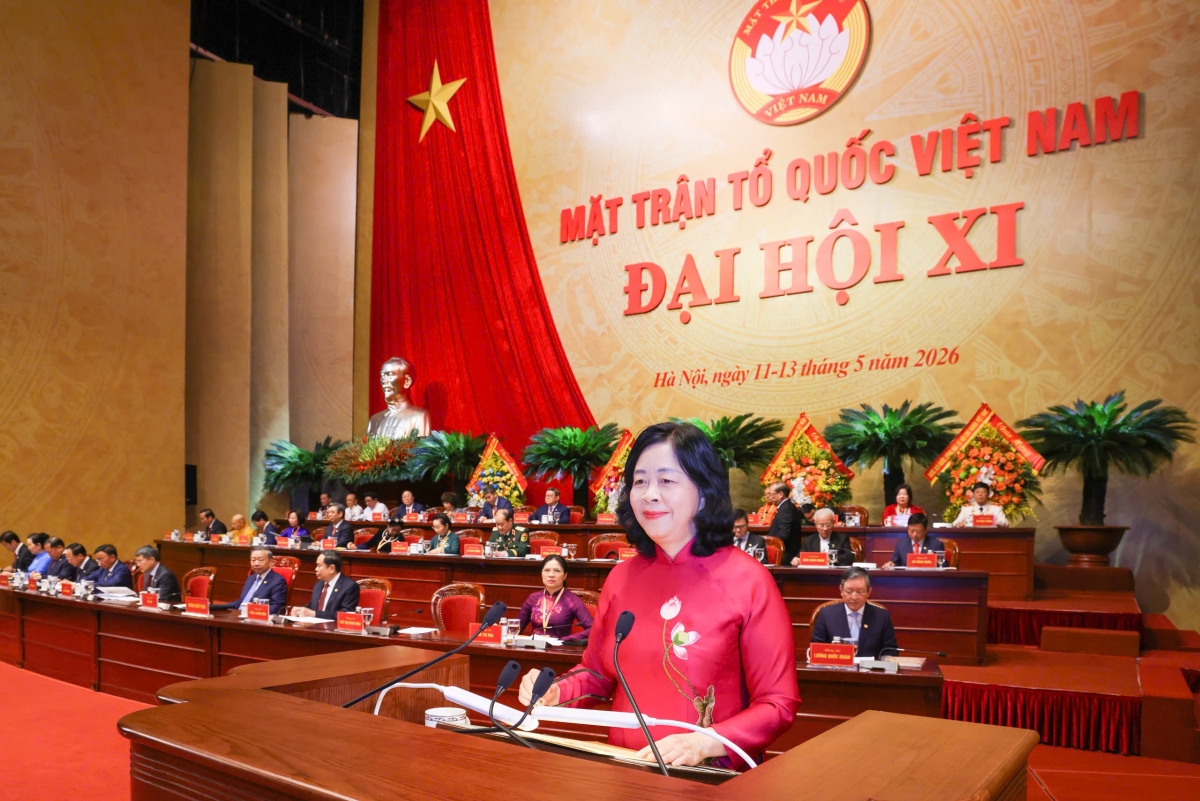toan canh khai mac Dai hoi dai bieu toan quoc mttq viet nam lan thu xi hinh anh 10