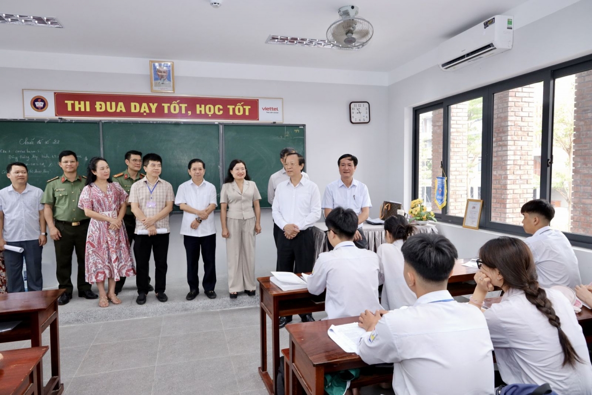 thi tot nghiep thpt 2026 Dia phuong siet chat an toan, khong de thi sinh bo thi hinh anh 1