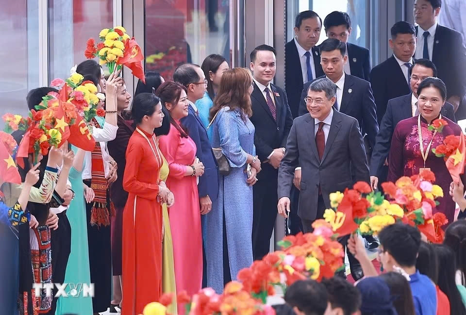 lanh dao Dang, nha nuoc du Dai hoi dai bieu mat tran to quoc viet nam lan thu xi hinh anh 3
