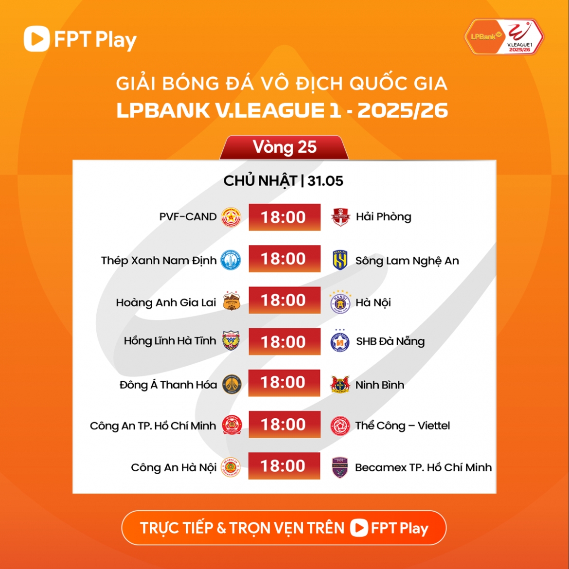 lich thi dau vong 25 v-league 2025 2026 tam diem o pho nui hinh anh 1