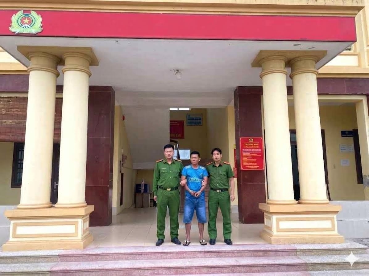 bat giu nhom doi tuong to chuc su dung ma tuy tai xa hai thinh, ninh binh hinh anh 1