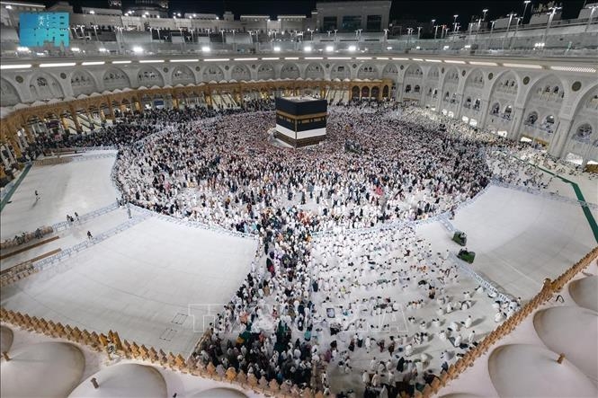 hon 1,5 trieu nguoi tham gia le hanh huong hajj tai saudi arabia hinh anh 1