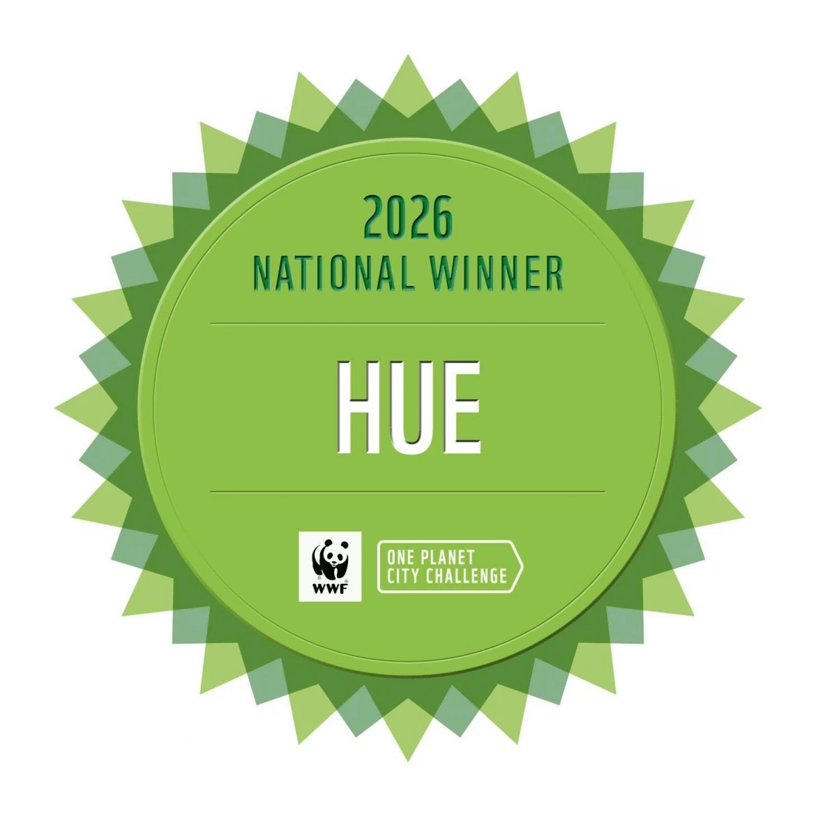 hue city honored as national winner in wwf s one planet city challenge picture 1