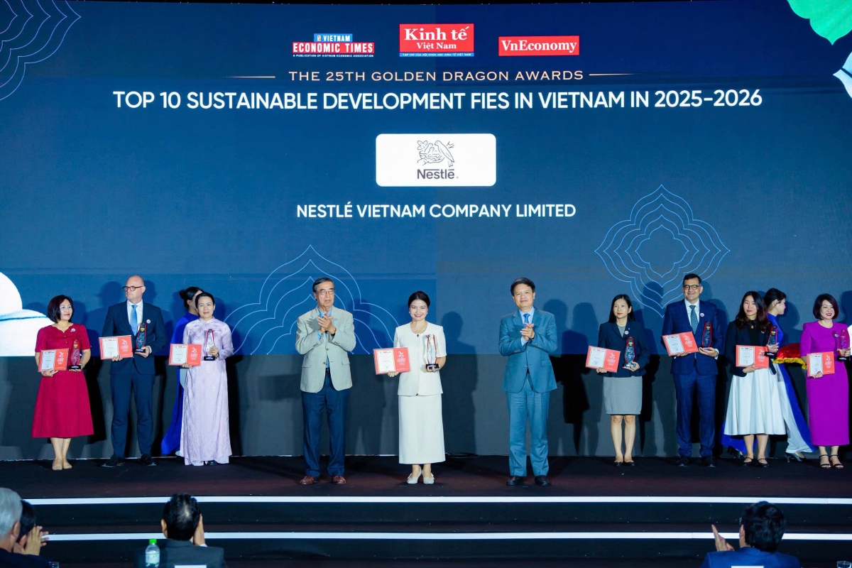 nestle viet nam duoc vinh danh tai giai thuong rong vang lan thu 25 hinh anh 1