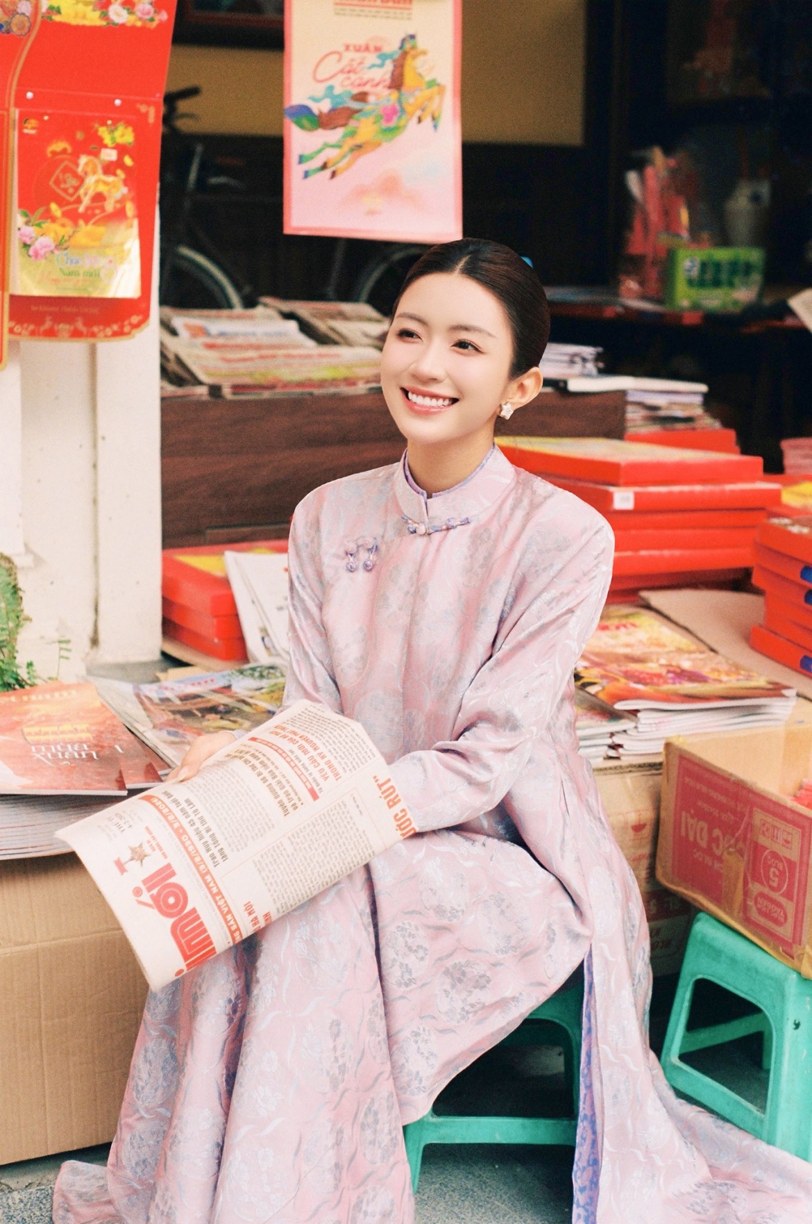 my nhan gen z cua vtv xinh dep, da tai va la chau dau nsUt chi trung hinh anh 13