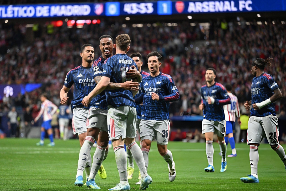 nhan dinh arsenal vs atletico madrid ban ket luot ve cup c1 chau Au 2025 2026 hinh anh 1