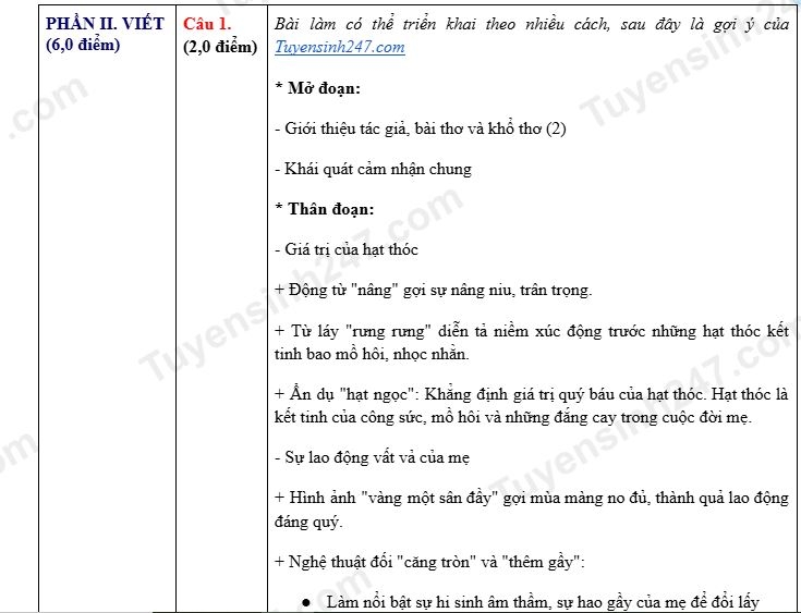 goi y dap an de thi ngu van vao lop 10 thpt cong lap tai ninh binh nam 2026 hinh anh 3