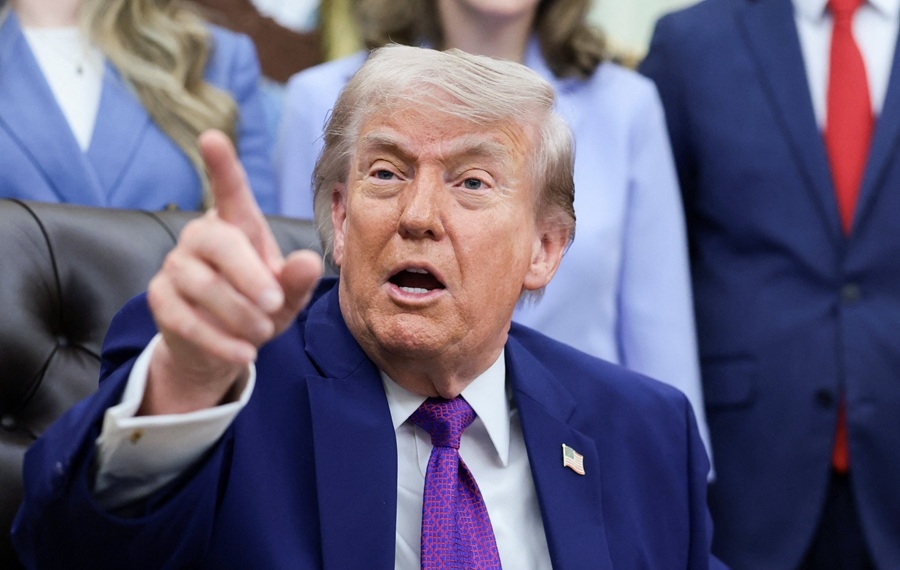 Ong trump tuyen bo ke hoach tot nhat de ket thuc chien su voi iran hinh anh 1