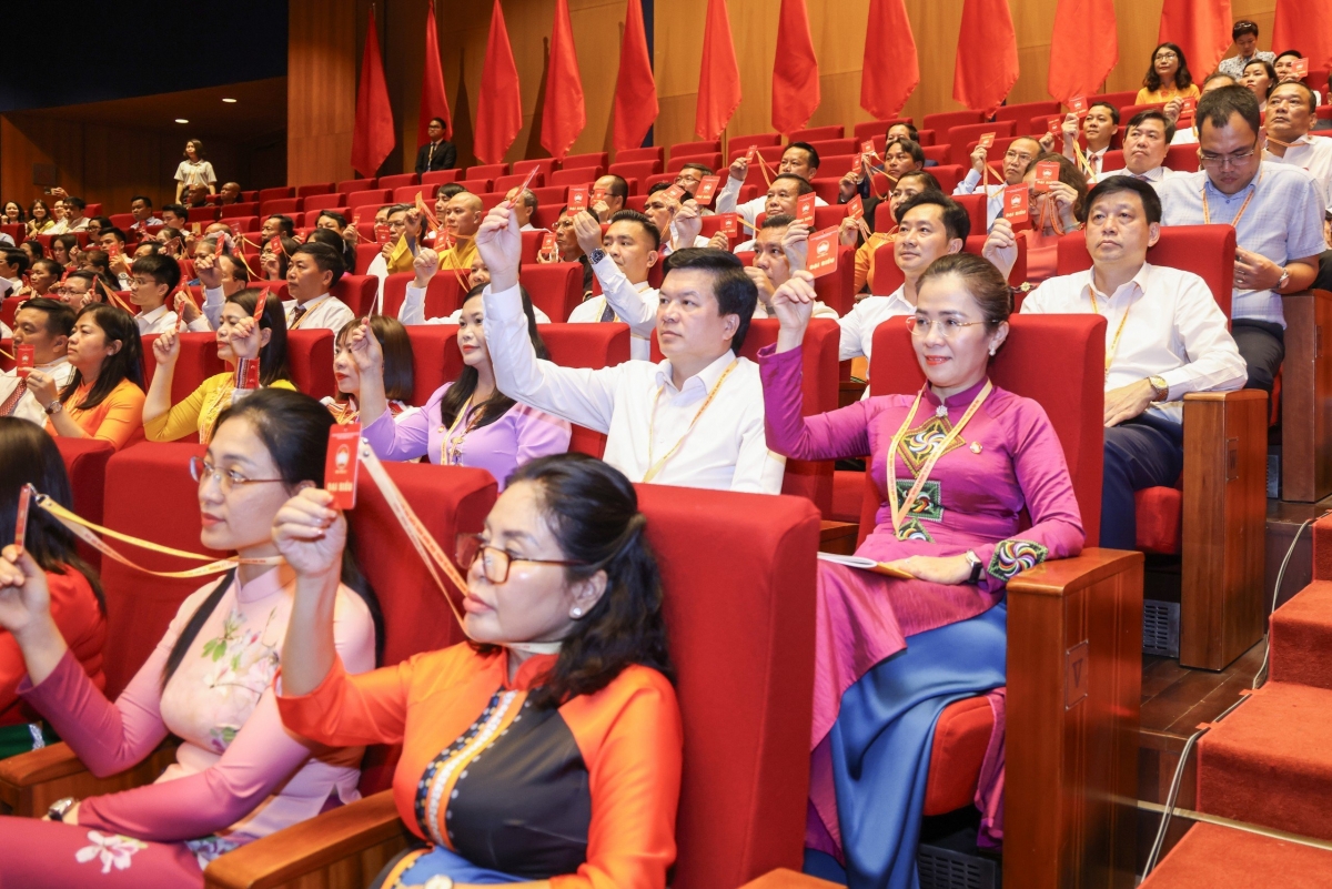 1.136 dai bieu du Dai hoi dai bieu toan quoc mttq viet nam lan thu xi hinh anh 6
