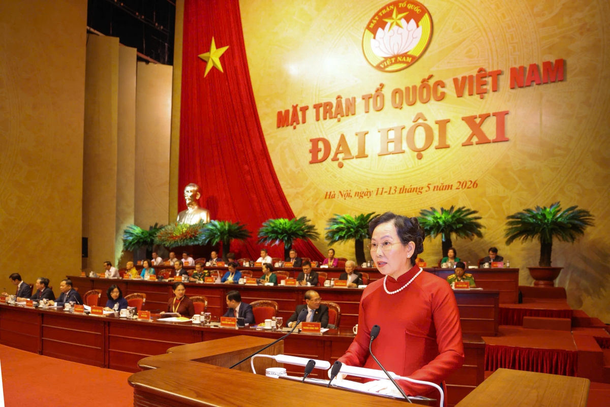 1.136 dai bieu du Dai hoi dai bieu toan quoc mttq viet nam lan thu xi hinh anh 7