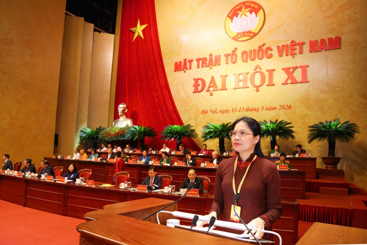 1.136 dai bieu du Dai hoi dai bieu toan quoc mttq viet nam lan thu xi hinh anh 11