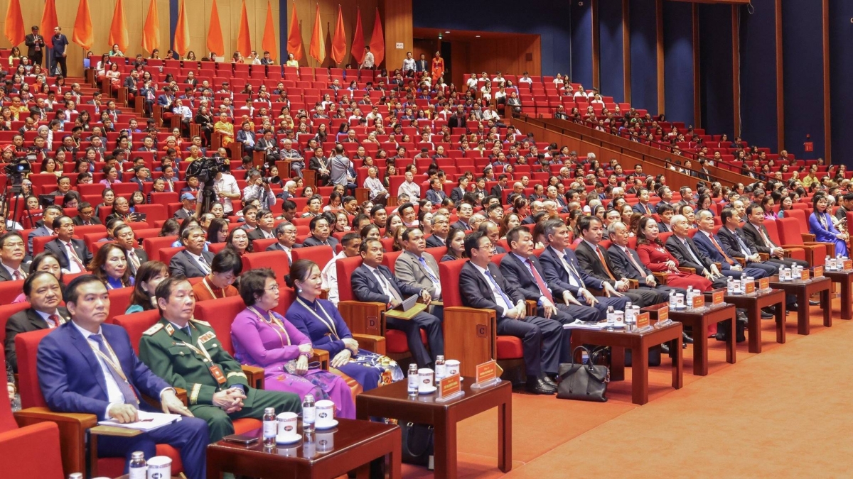 toan canh be mac Dai hoi dai bieu toan quoc mttq viet nam lan thu xi hinh anh 3