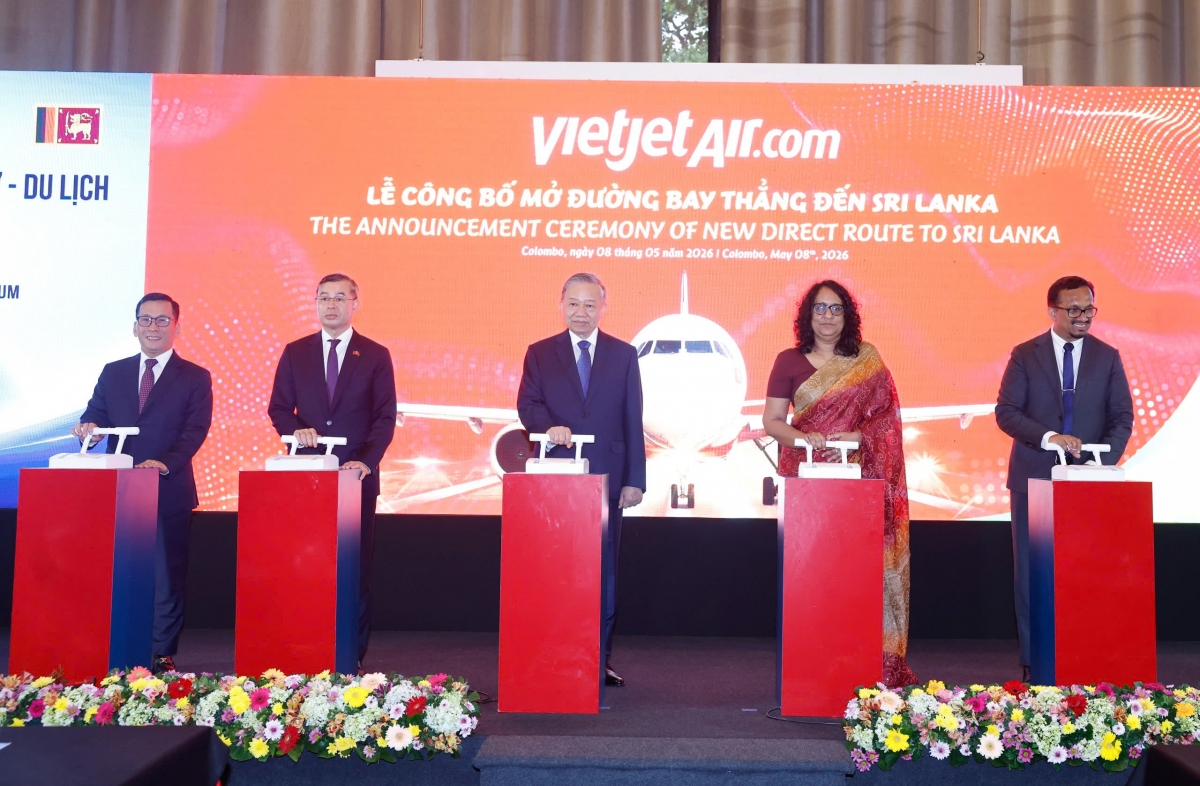 vietjet khai mo duong bay tp.hcm colombo, thuc day hop tac viet nam sri lanka hinh anh 1