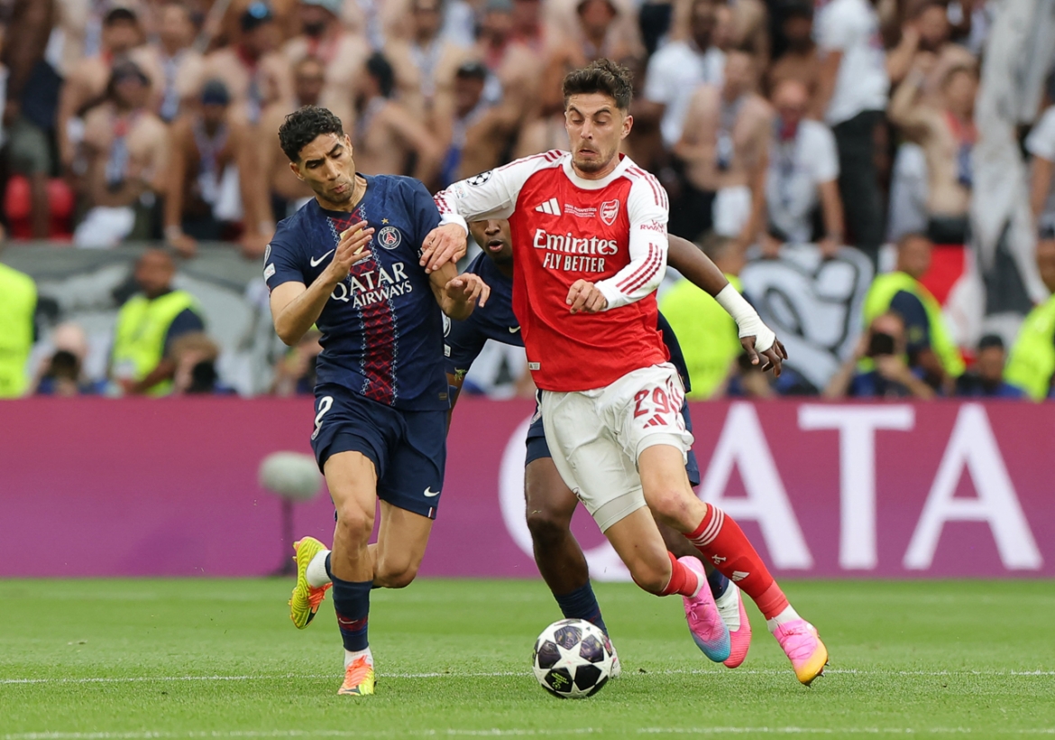 truc tiep psg 1-1 arsenal nhung phut cuoi kich tinh hinh anh 6