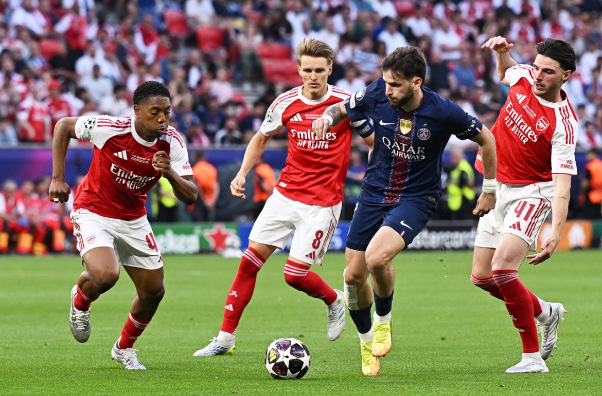 truc tiep psg 1-1 arsenal nhung phut cuoi kich tinh hinh anh 4