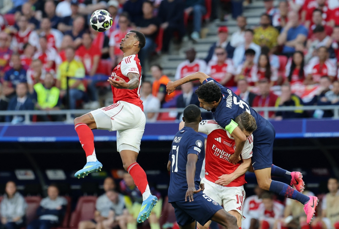 truc tiep psg 1-1 arsenal nhung phut cuoi kich tinh hinh anh 1