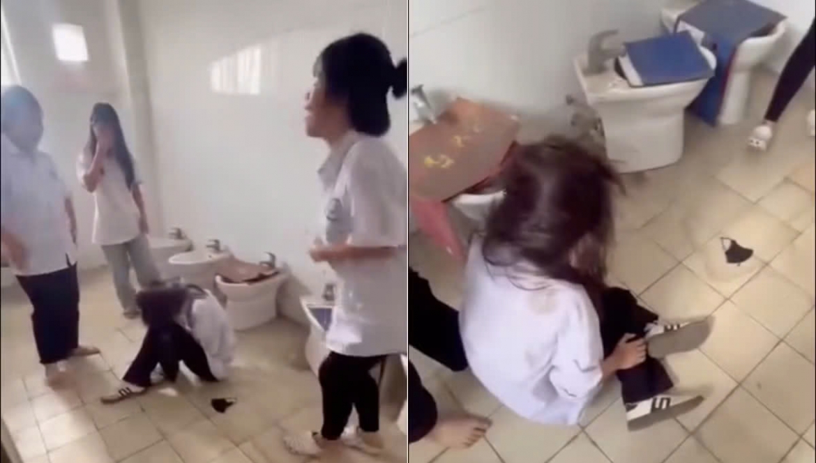 phu tho xac minh vu nu sinh lop 10 bi danh hoi dong trong nha ve sinh truong hinh anh 1